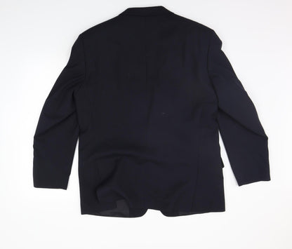 Mens UK Size S Harewood Regular Blue Suit Jacket