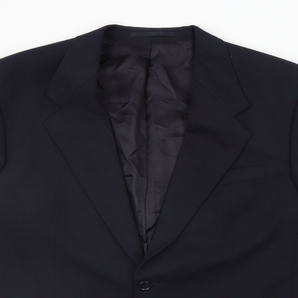 Mens UK Size S Harewood Regular Blue Suit Jacket