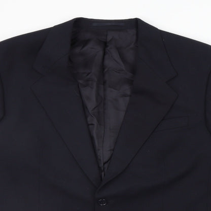 Mens UK Size S Harewood Regular Blue Suit Jacket