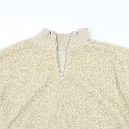 Womens UK Size 8 Topshop Beige Pullover Jumper
