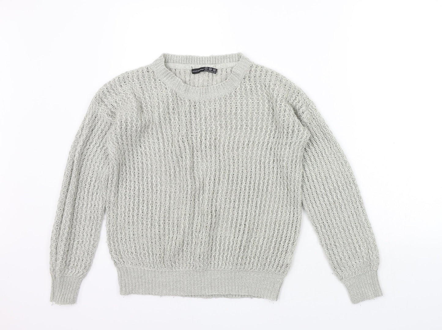 Womens UK Size 6 Atmosphere Grey Pullover Jumper