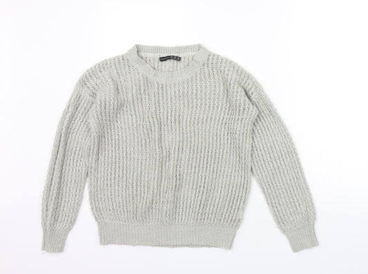 Womens UK Size 6 Atmosphere Grey Pullover Jumper