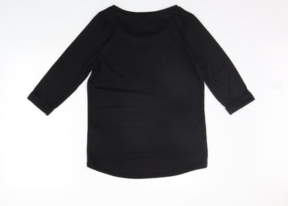 Womens UK Size 12 New Look Black Pullover Jumper