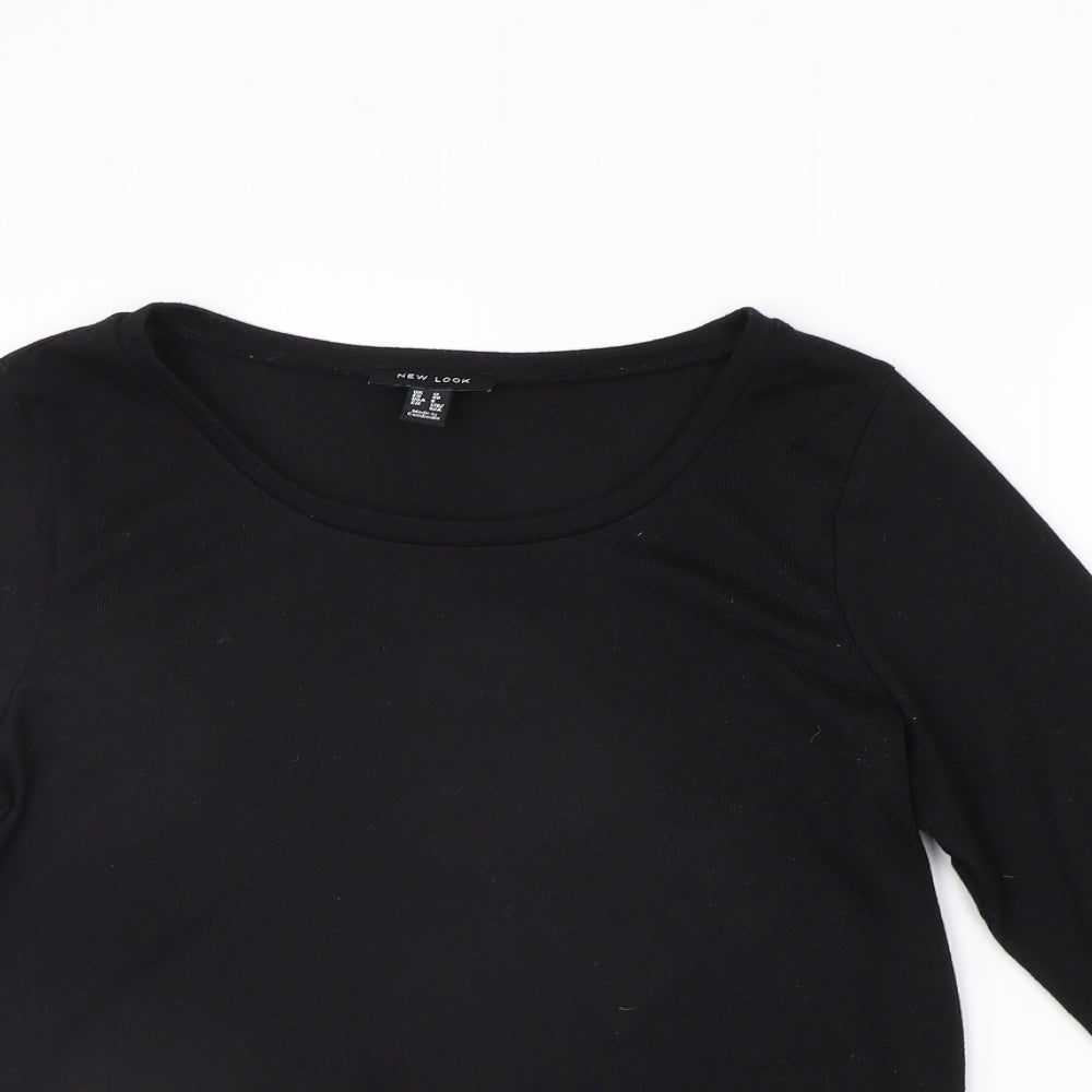 Womens UK Size 12 New Look Black Pullover Jumper