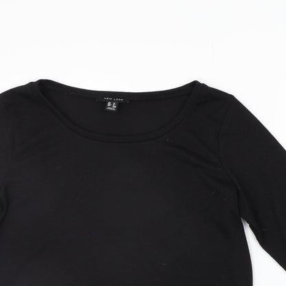 Womens UK Size 12 New Look Black Pullover Jumper