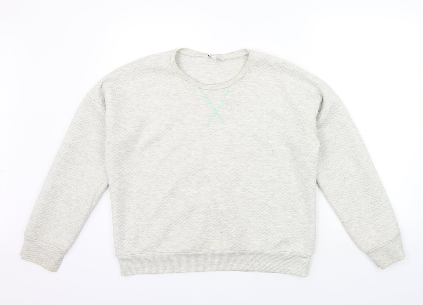 New Look Girls White   Pullover Jumper Size 14-15 Years  - washable mark