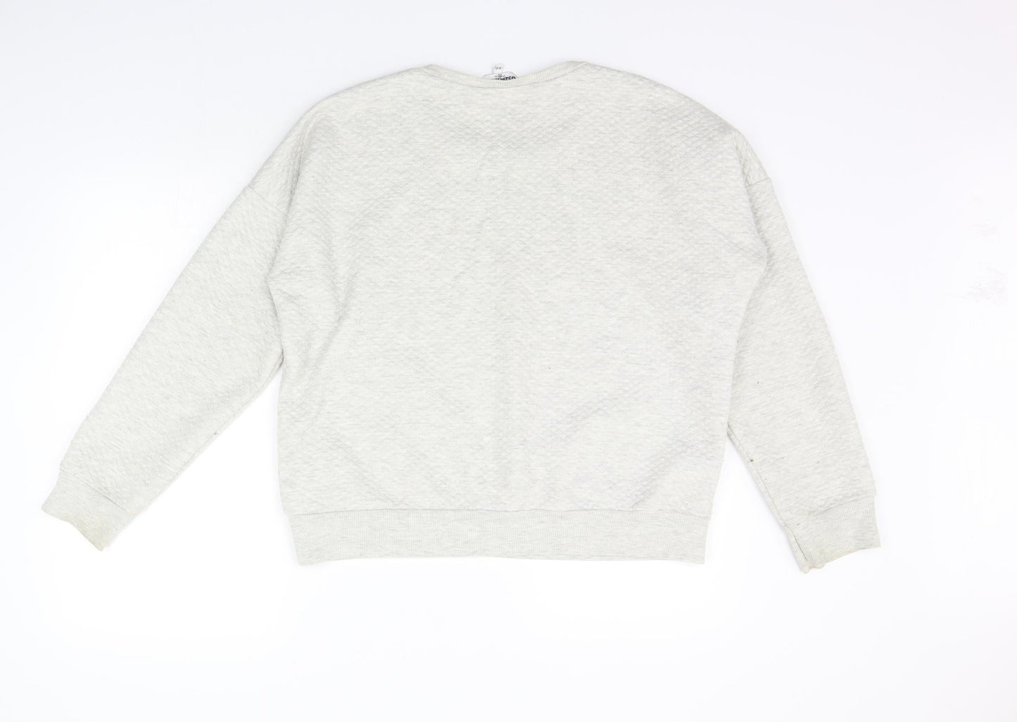 New Look Girls White   Pullover Jumper Size 14-15 Years  - washable mark