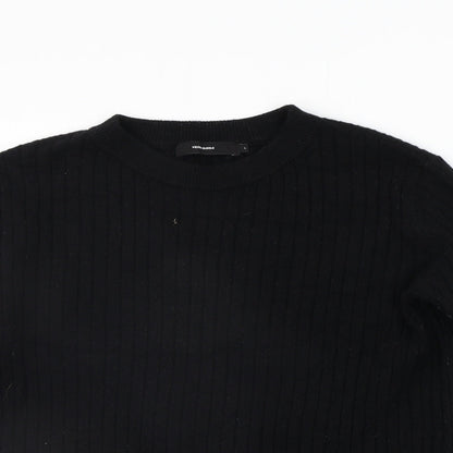 VERO MODA Mens Black   Pullover Jumper Size L