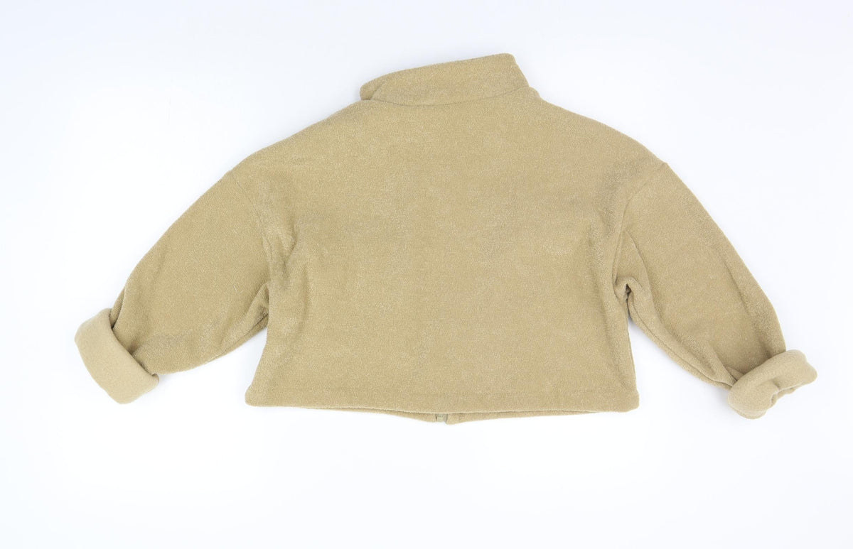 shuffle Womens Beige   Jacket Coat Size L