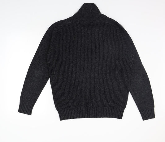 Womens UK Size M NEXT Grey Pullover Jumper