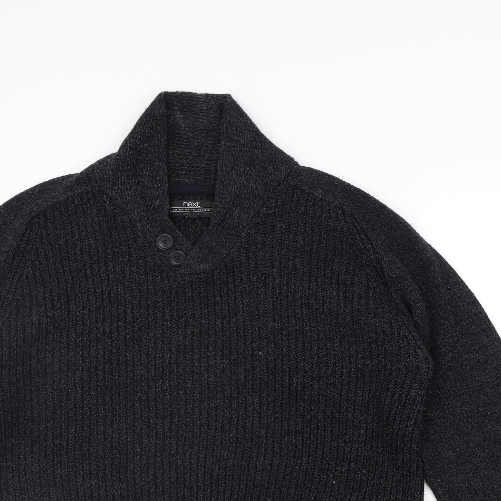 Womens UK Size M NEXT Grey Pullover Jumper