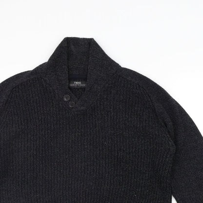Womens UK Size M NEXT Grey Pullover Jumper