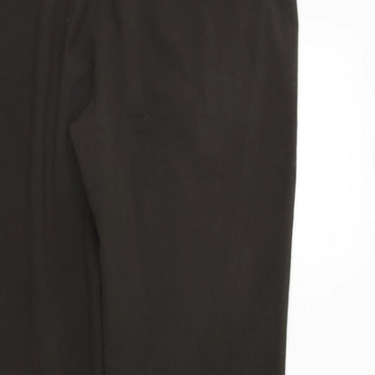 Simply Stock Shop Womens Brown   Trousers  Size 22 L26 in - Elastic Waist Band