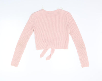 Womens UK Size 8 Select Pink Pullover Jumper