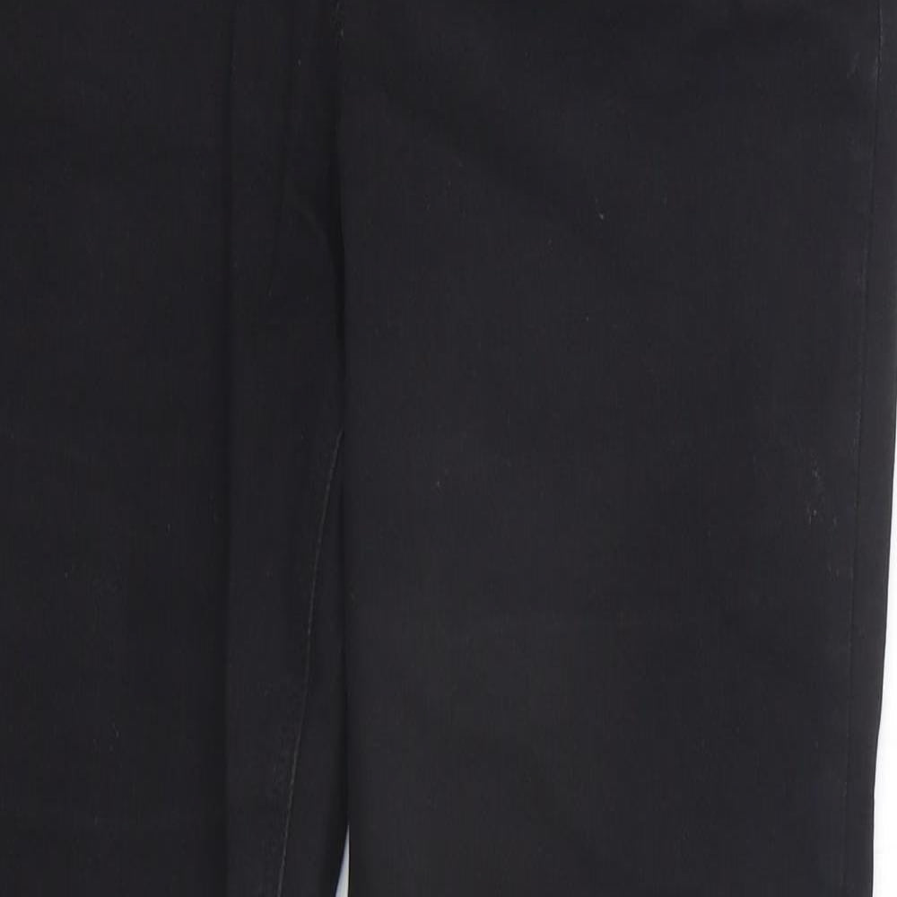 George Womens Black   Trousers  Size 12 L27 in