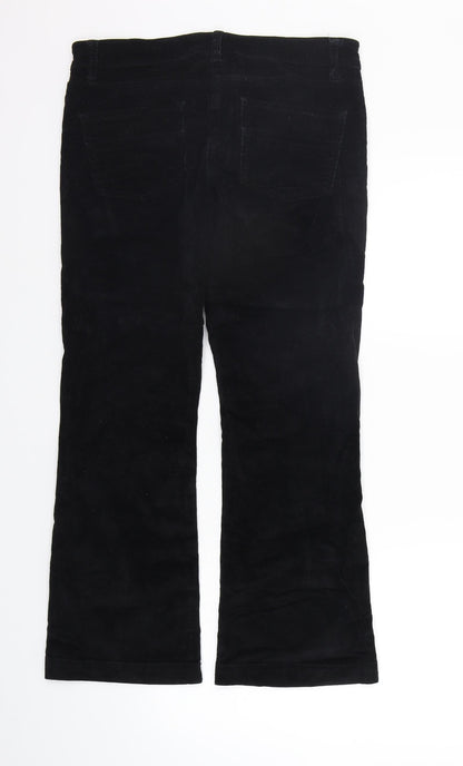 NEXT Womens Black   Trousers  Size 10 L24 in