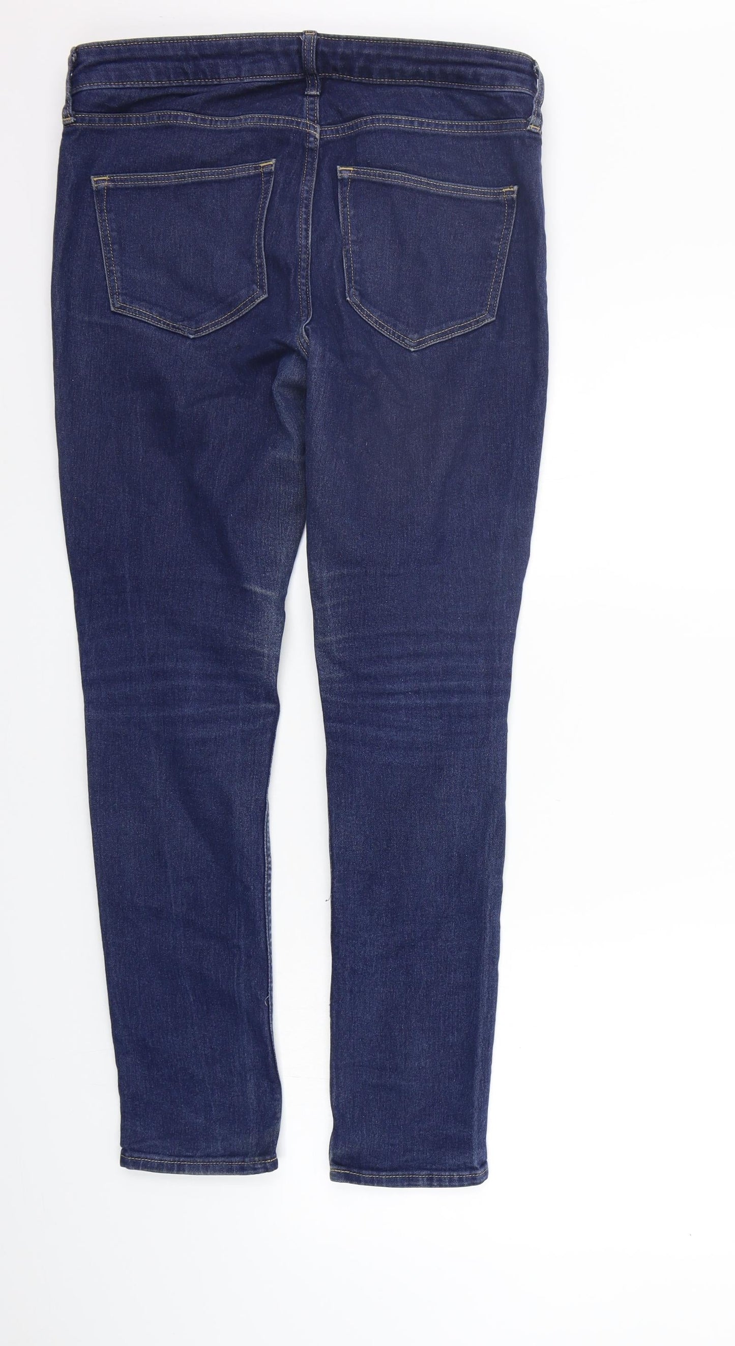 &DENIM Womens Blue   Straight Jeans Size 32 in L28 in