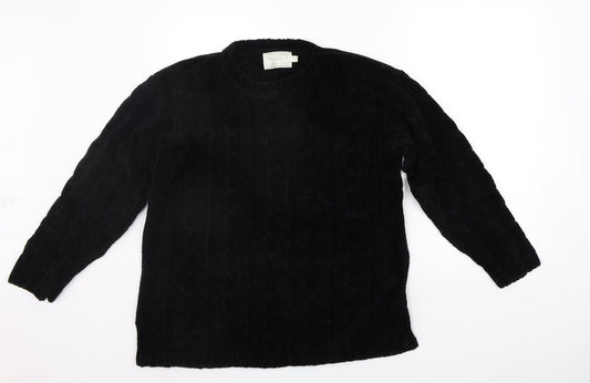 Classic Collection Womens Black   Pullover Jumper One Size