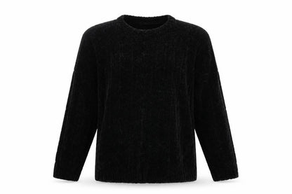 Classics Collection Womens Black   Pullover Jumper One Size