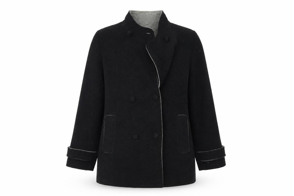 Womens UK Size 16 Preworn Grey Trench Coat