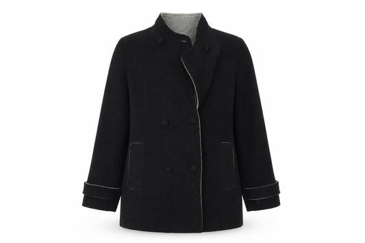 Womens UK Size 16 Preworn Grey Trench Coat