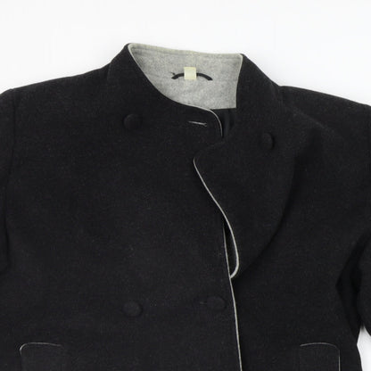 Womens UK Size 16 Preworn Grey Trench Coat