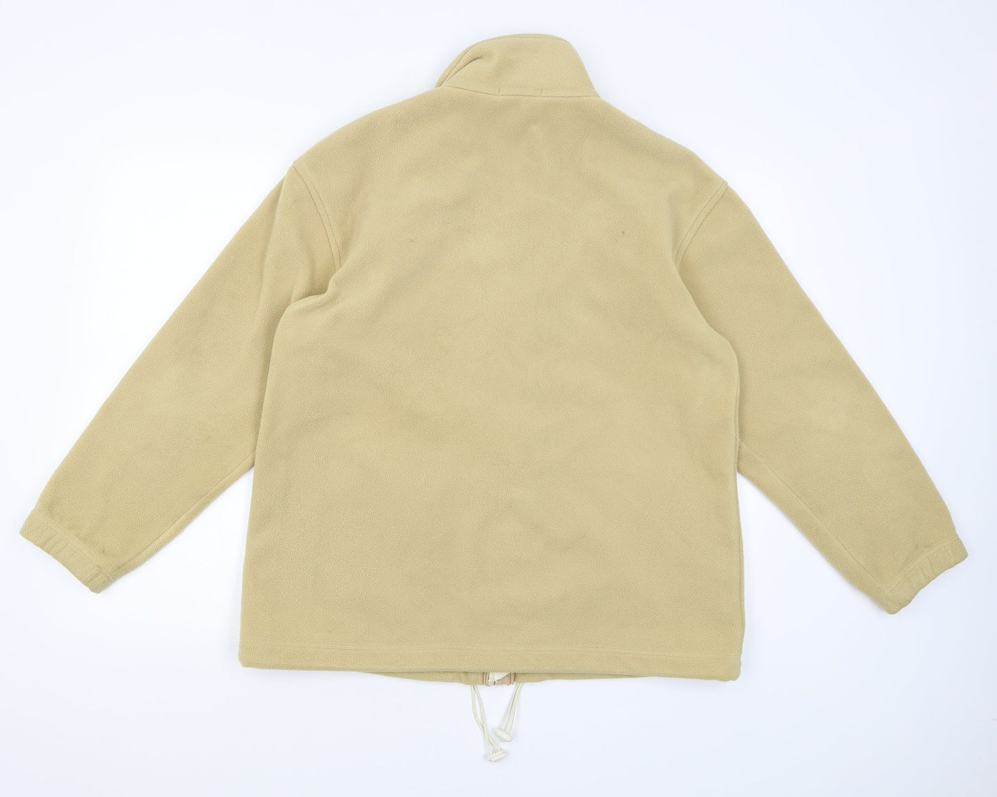Womens UK Size 14 St Michael Yellow Full Zip Jumper