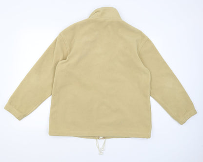 Womens UK Size 14 St Michael Yellow Full Zip Jumper