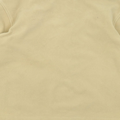 Womens UK Size 14 St Michael Yellow Full Zip Jumper