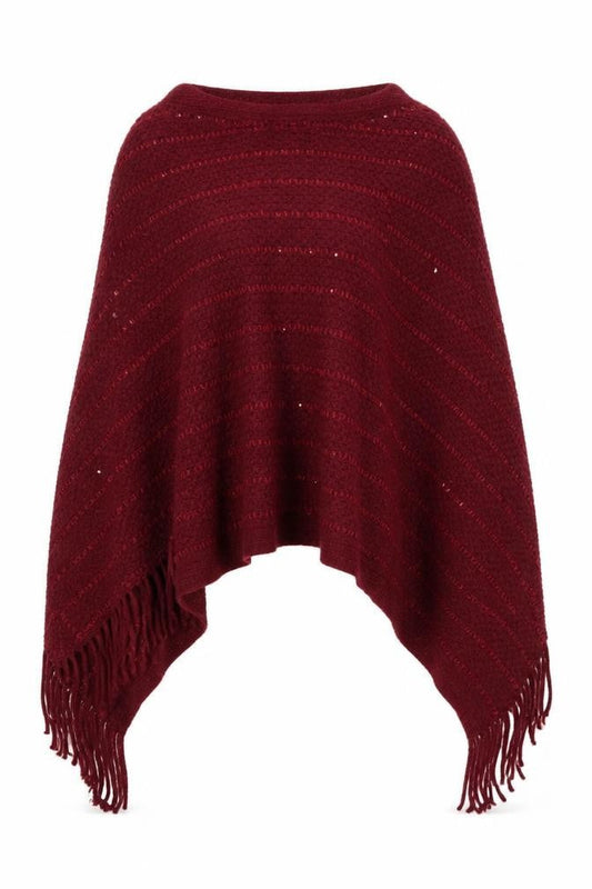Womens UK Size One Size Studio Red Pullover Jumper