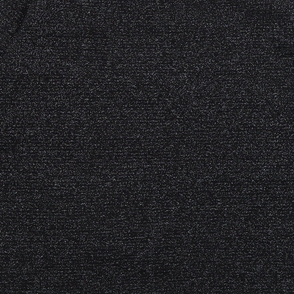 Womens UK Size S BM Black Basic T-Shirt