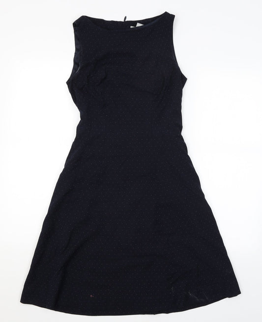 H&M Womens Blue   Fit & Flare  Size 10