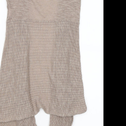 Atmosphere Womens Brown   Wrap Jumper Size 8