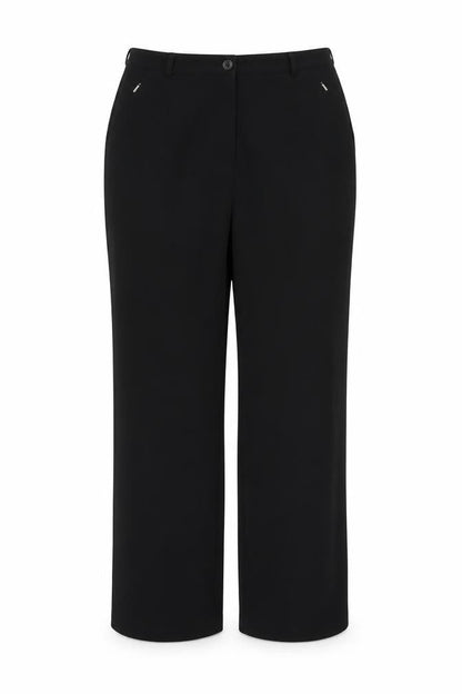 Ambience Womens Black   Trousers  Size 16 L28 in