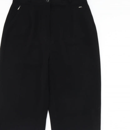 Ambience Womens Black   Trousers  Size 16 L28 in