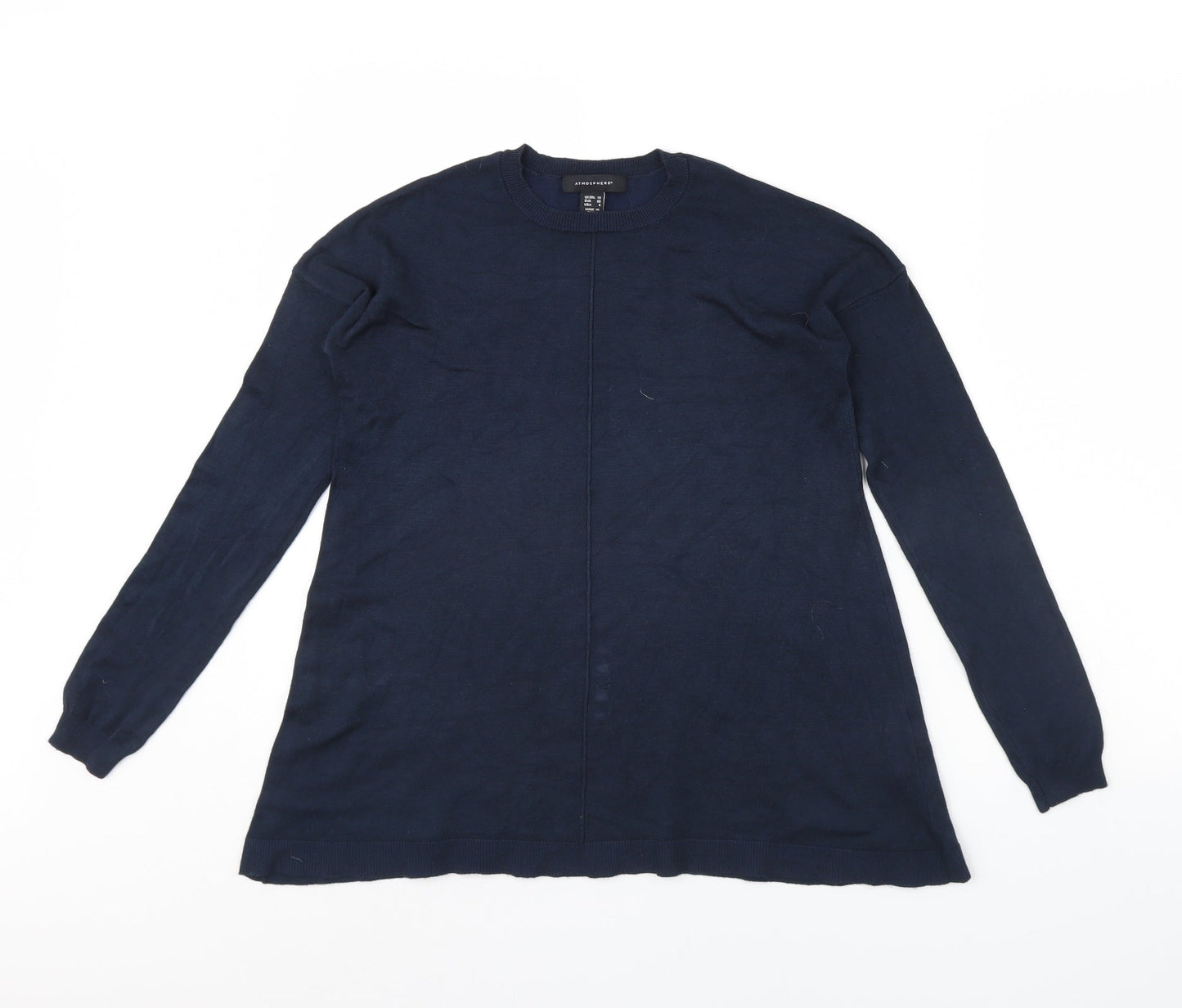 Womens UK Size 10 Atmosphere Blue Pullover Jumper
