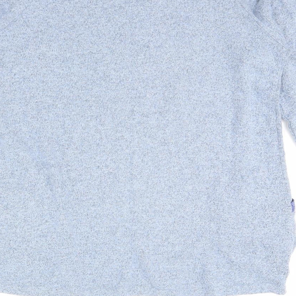 Womens UK Size M Preworn Blue Pullover Jumper
