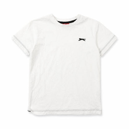 Slazenger Boys White   Basic T-Shirt Size 5 Years
