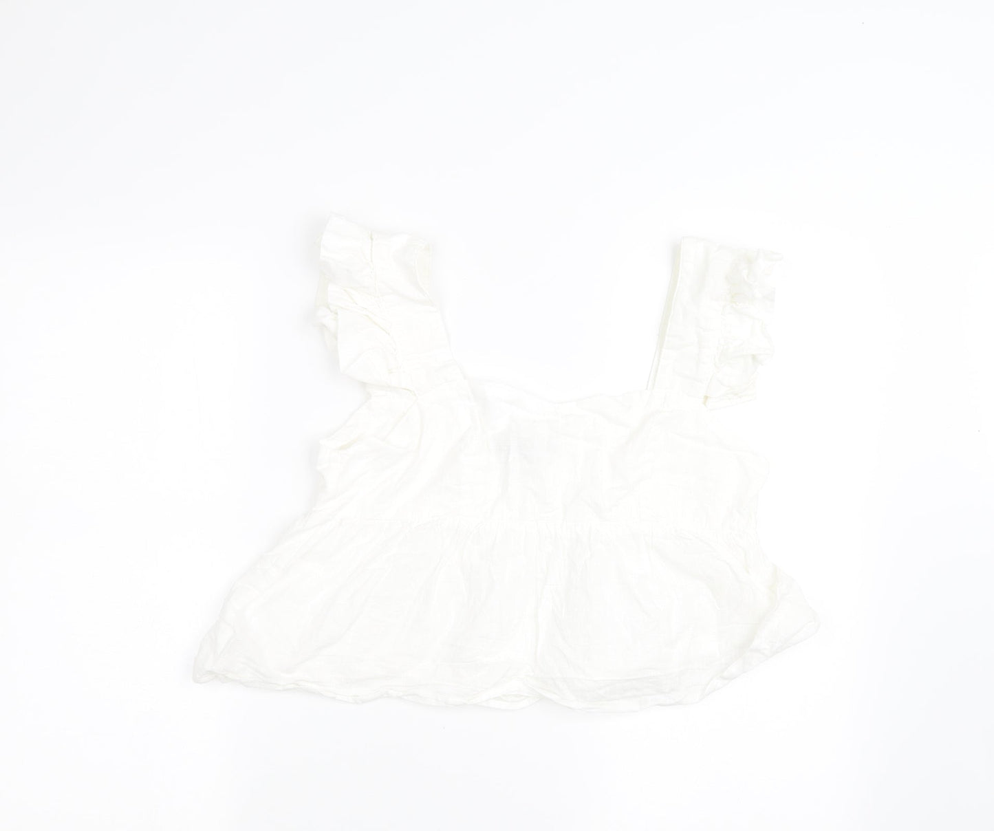 SheIn Womens White   Cropped Tank Size S