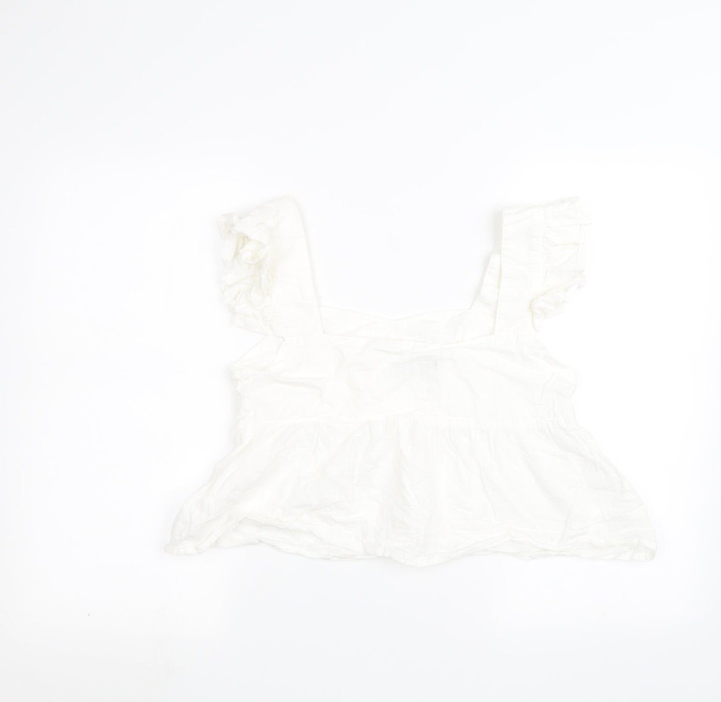 SheIn Womens White   Cropped Tank Size S