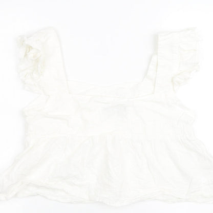 SheIn Womens White   Cropped Tank Size S