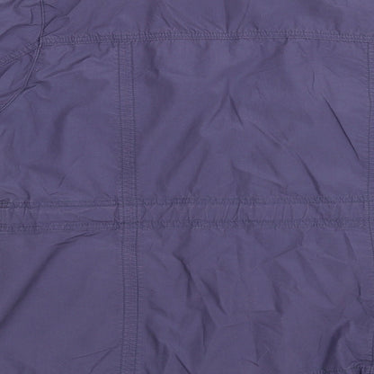 Marks and Spencer Womens Purple   Windbreaker Coat Size 14