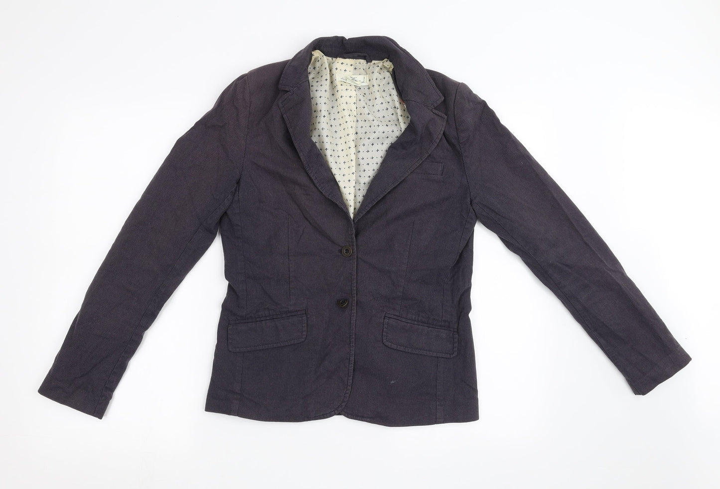 Womens UK Size 8 H&M Blue Jacket