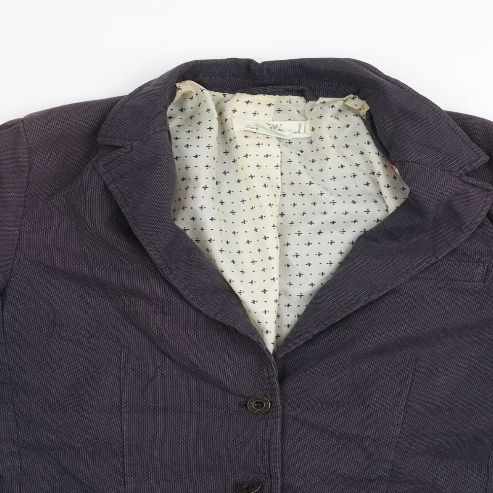 Womens UK Size 8 H&M Blue Jacket