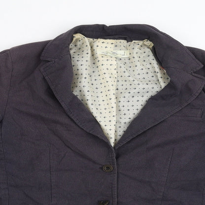 Womens UK Size 8 H&M Blue Jacket