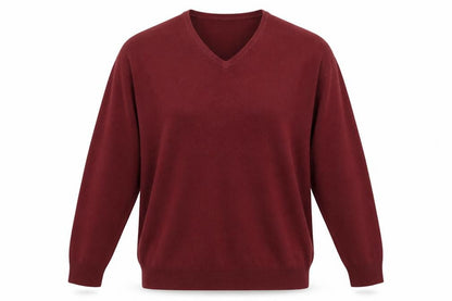Mark Shale Mens Red  Knit Pullover Sweatshirt Size 2XL