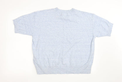 Womens UK Size L Marks and Spencer Blue Pullover Sweatshirt