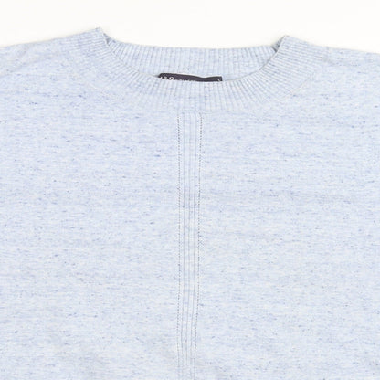 Womens UK Size L Marks and Spencer Blue Pullover Sweatshirt