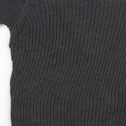 ESMARA Womens Grey  Knit Cardigan Jumper Size 12