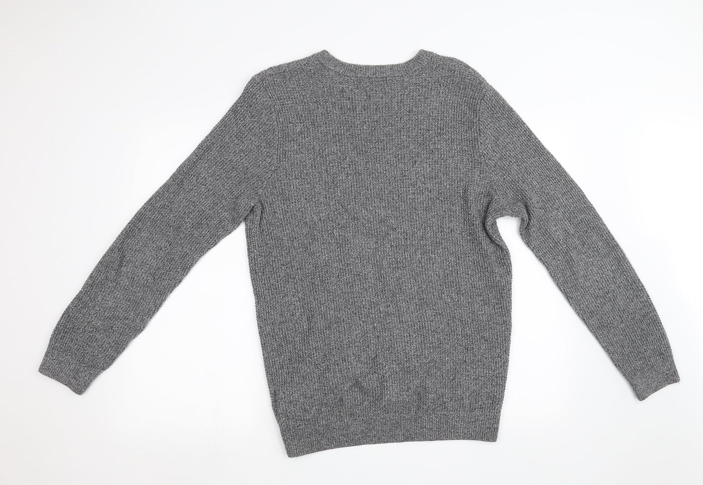Mens UK Size L H&M Grey Pullover Sweatshirt